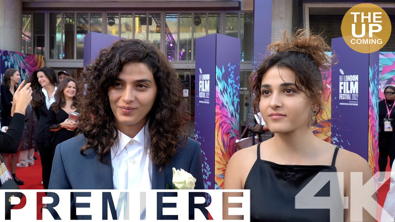 Manal Issa and Nathalie Issa interview at The Swimmers at London Film Festival premiere
