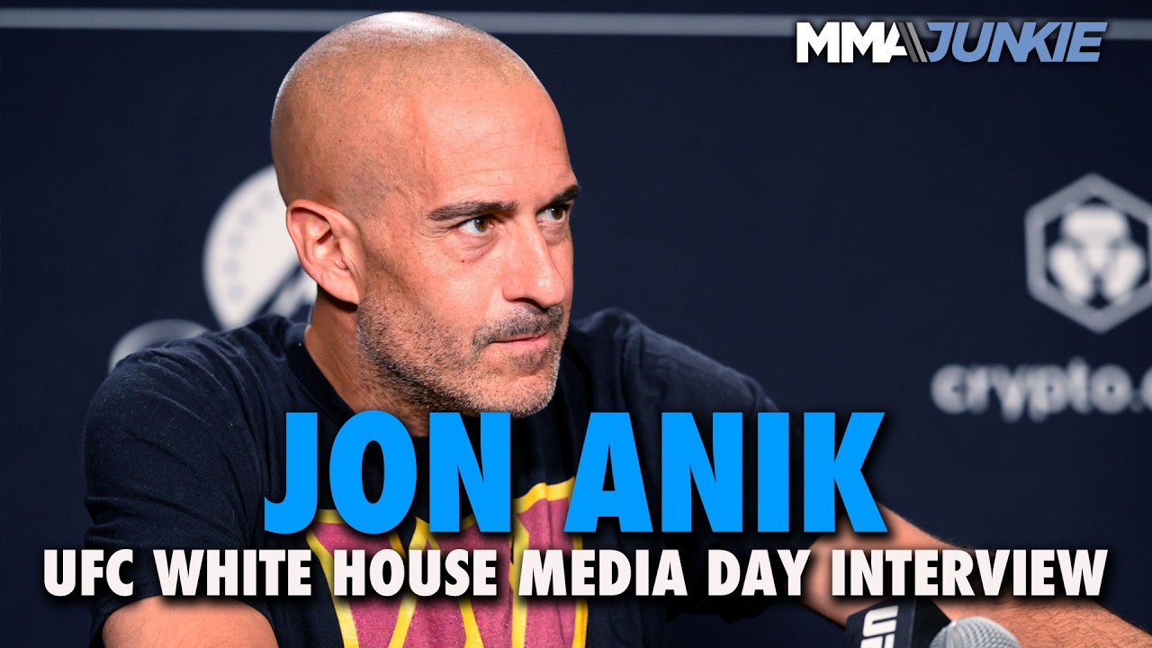 Jon Anik not aligned with Dana White's GOAT claim for Alex Pereira | UFC White House