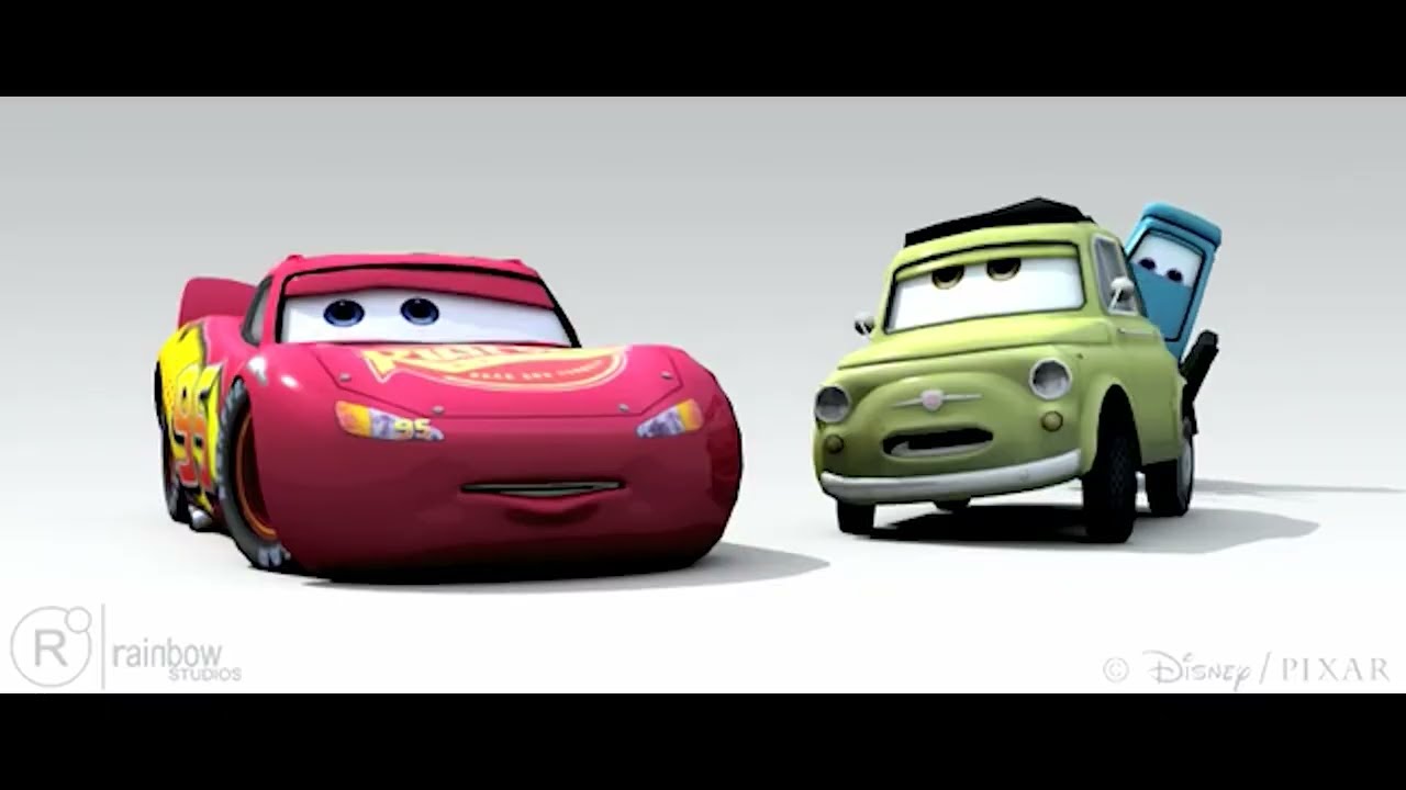 Cars: The Video Game - Early Cutscenes & Test Animations