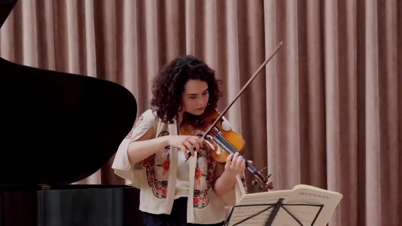 Beethoven Violin Sonata No.8, Op.30 No.3, Alena Baeva and Vadym Kholodenko