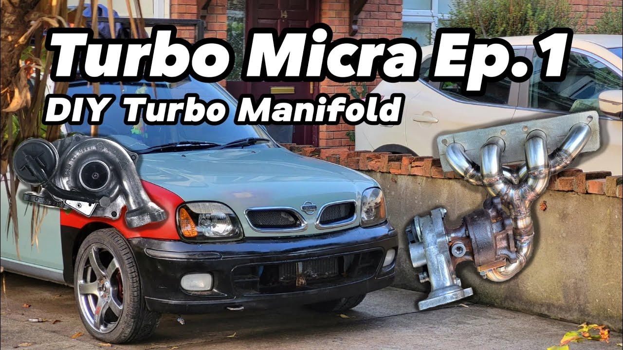 Making a DIY Equal-Length Turbo Manifold - Turbo Micra Ep.1