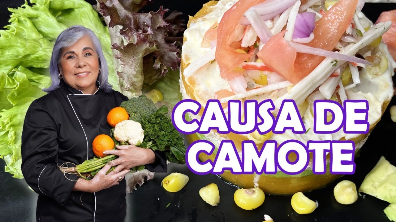 Cómo hacer Causa de camote o papa criolla colombiana - Clau y Canela