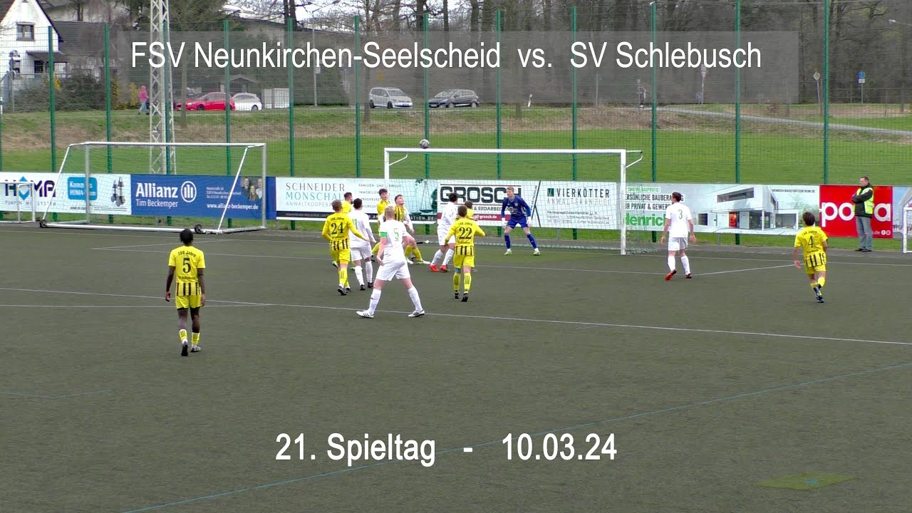 Fussball Landesliga FSV Neunkirchen Seelscheid vs. SV Schlebusch