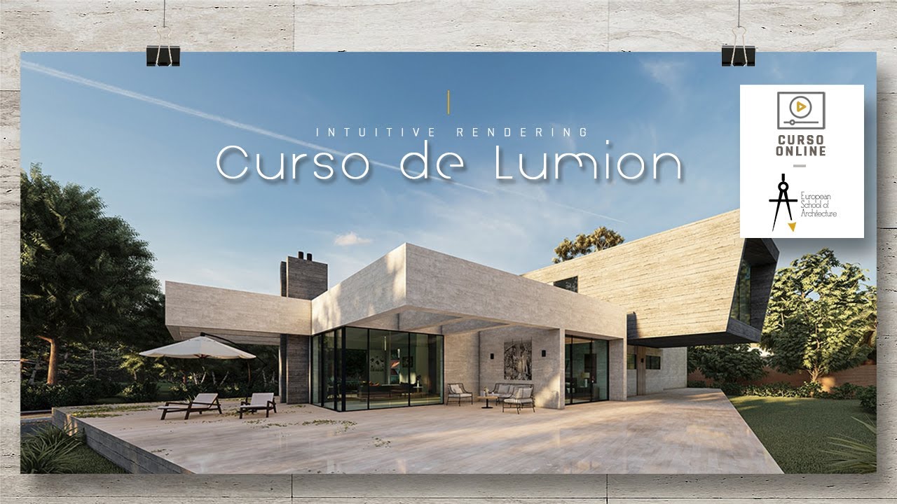 Curso de Lumion 11 desde cero 2022 | Capítulo 1 ( Vivienda unifamiliar en entorno).
