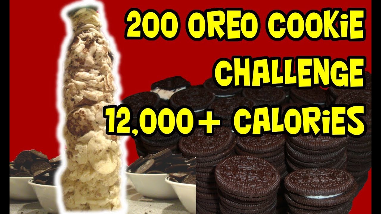 200 Oreo Tower Challenge (12,000+Cals)