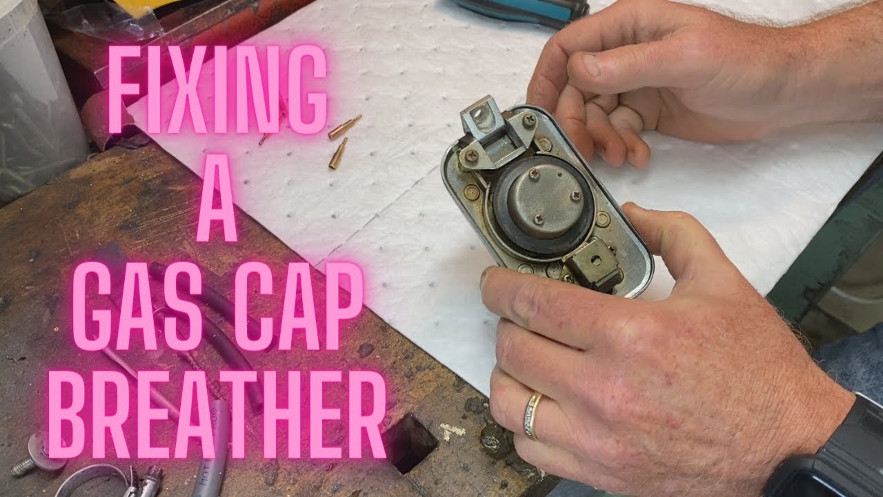 Fixing a gas cap breather (vintage motorcycle type).