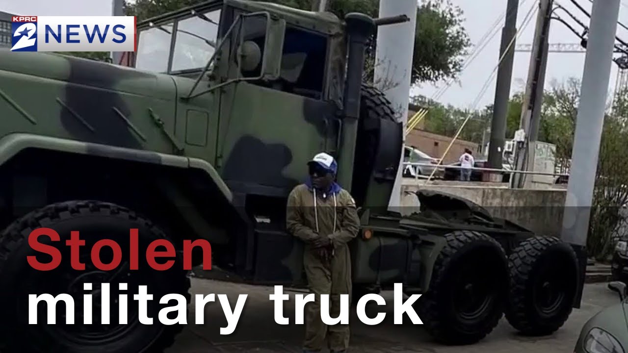 Owner of Stolen Military Truck Discusses Chaotic Chase Through Houston