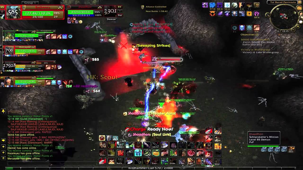 Bajheera-Darkspear - Dara Mactire WORLD PVP - Tol Barad is Ours!:D (#42)