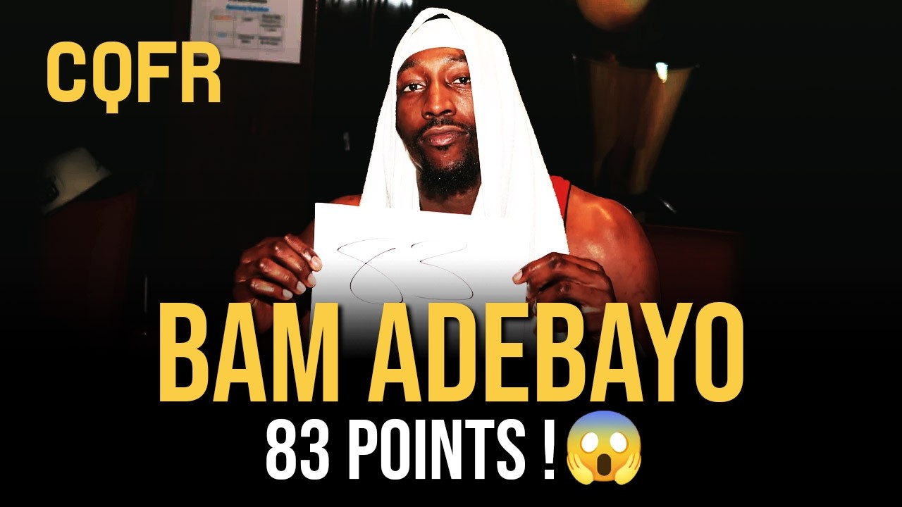 Bam Adebayo plante 83 points ! 😱 #CQFR