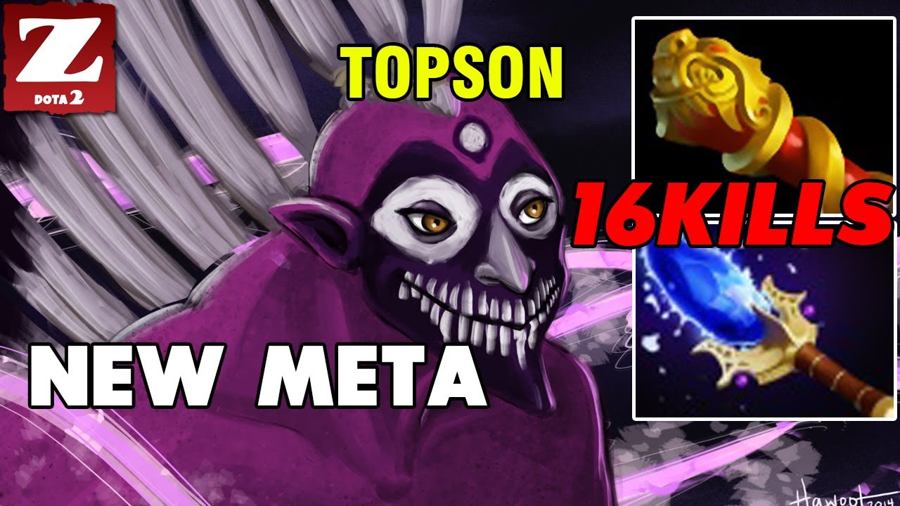 TOPSON DAZZLE Mid 16 Kills With MKB - Full Damge Build - Z Dota 2 Channel