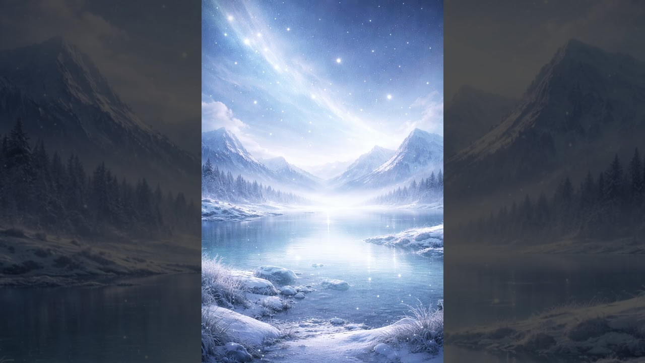 Cold Ambient Music for Focus – 2 Hours of Clear Frozen Atmosphere