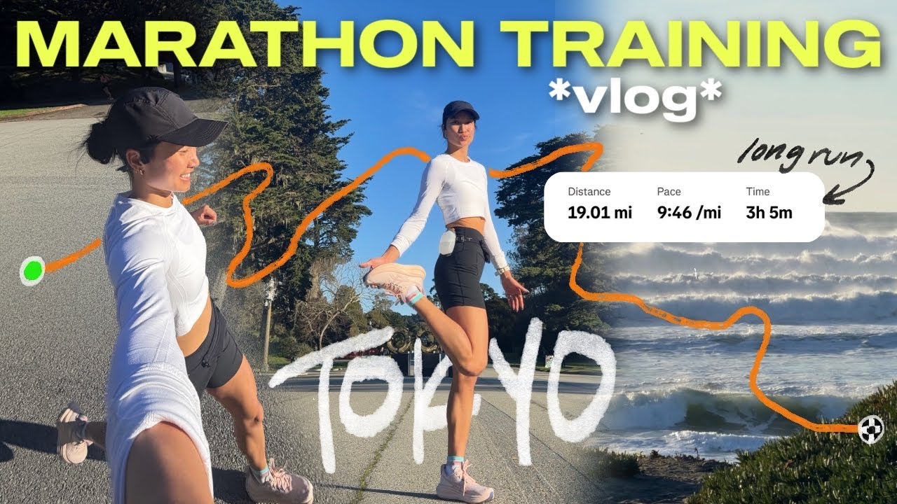 MARATHON TRAINING VLOG | Long Run, Productive Routine, + My Goals for 2026!