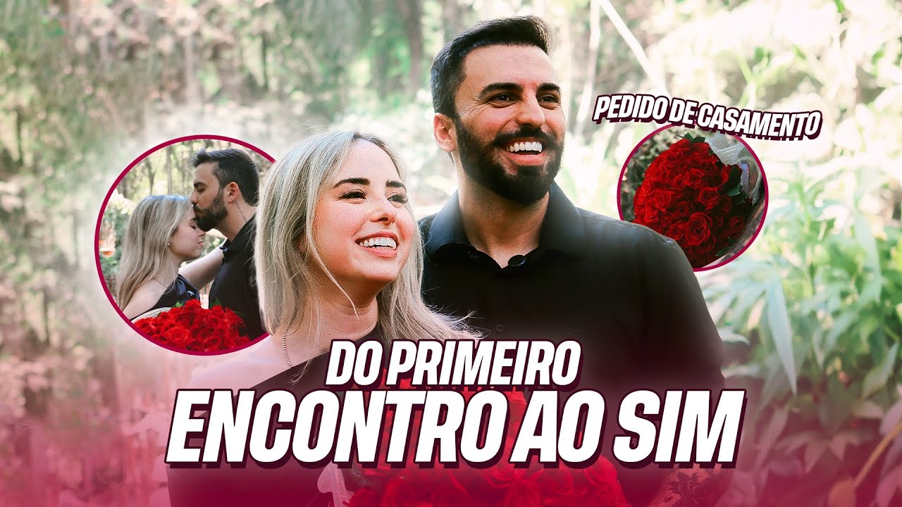 Ela disse SIM? 🥹💍 Do primeiro encontro ao pedido de casamento 😍 (emocionante) 