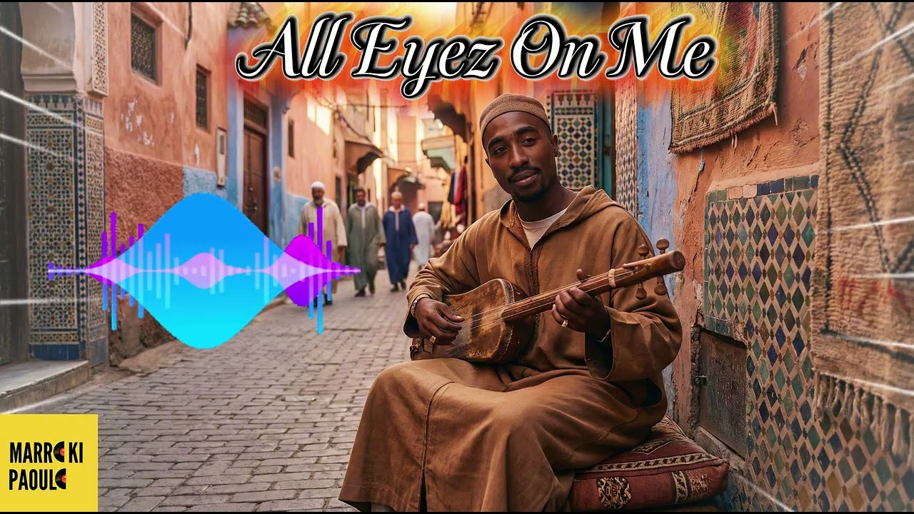 2Pac – All Eyez On Me (Gnawa Guembri Cover) | Moroccan Style Fusion by Marroki Paoulo