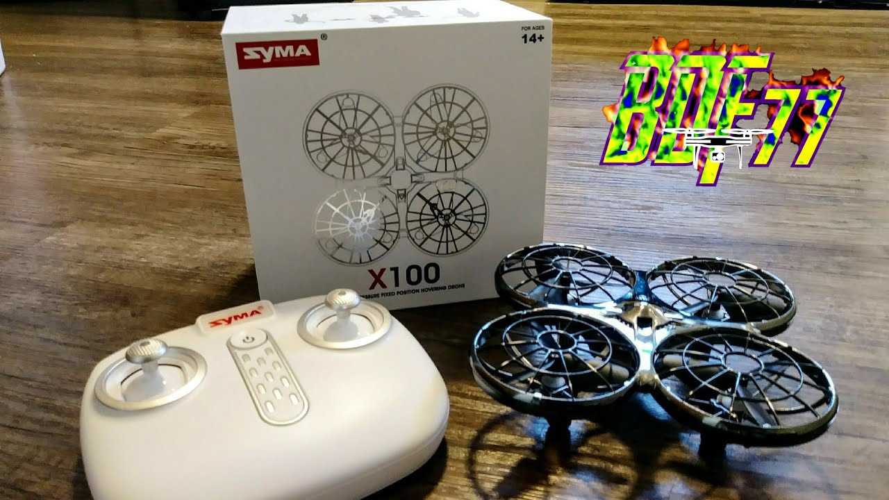Syma x100 | Throw-N-Go Drone | Unboxing and Test Flight