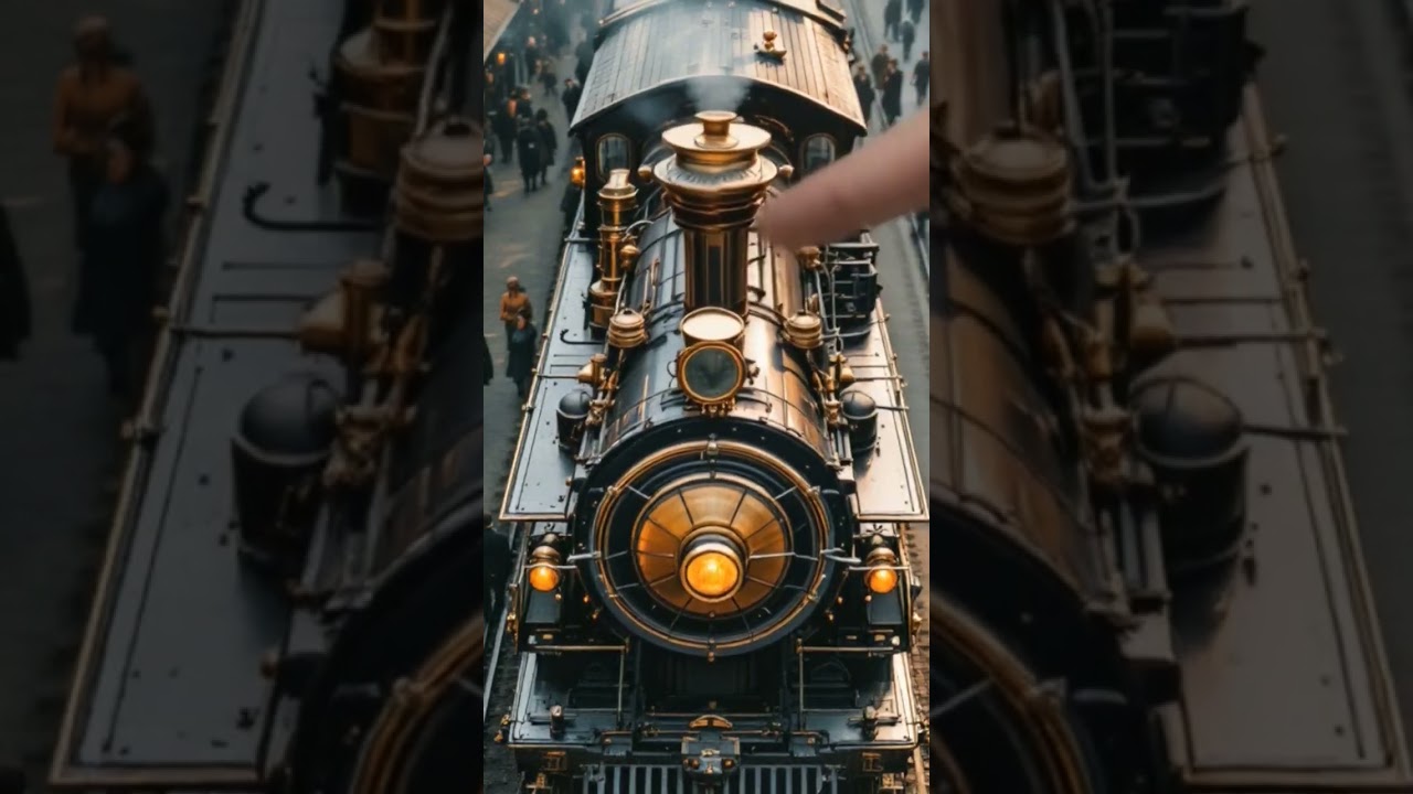 Poke the Train AI Effect: Creative Animation Unleashed #PokeTheTrain #AIEffect #AIAnimation