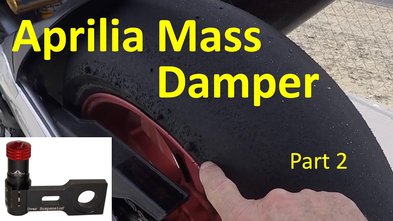 Aprilia Mass Damper Test & Tune part 2