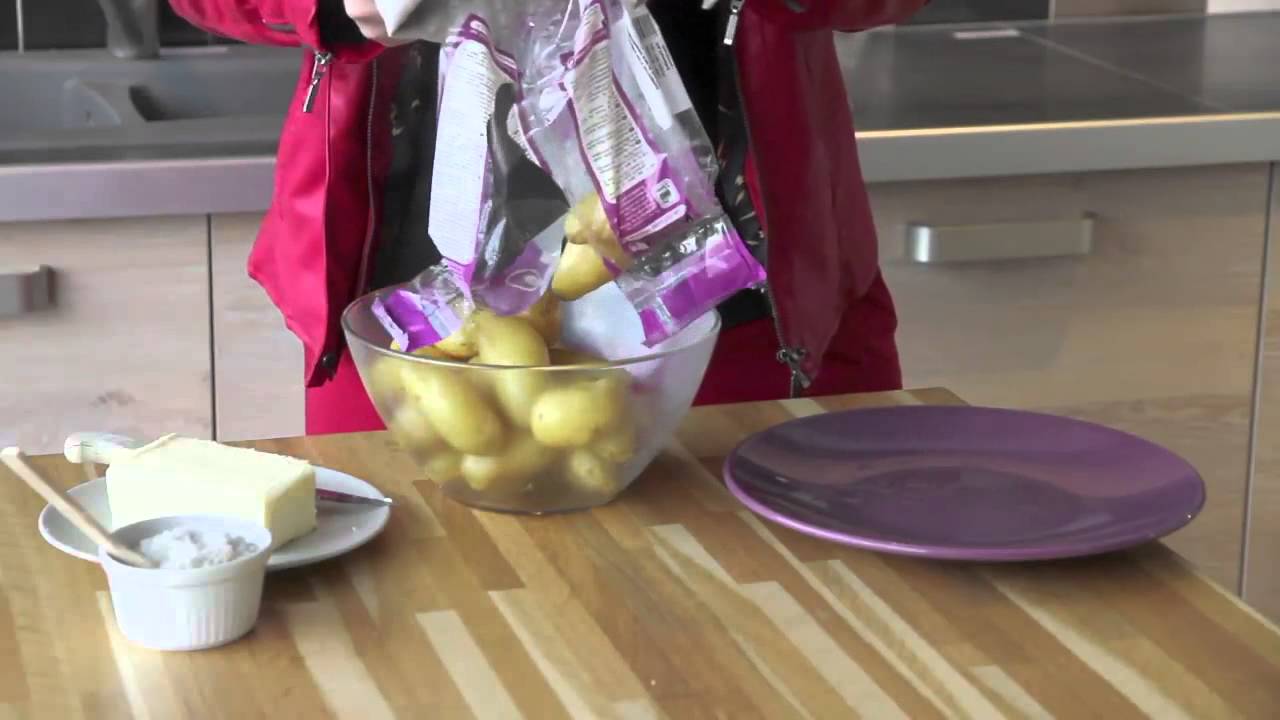 Sachet pommes de terre micro-ondes