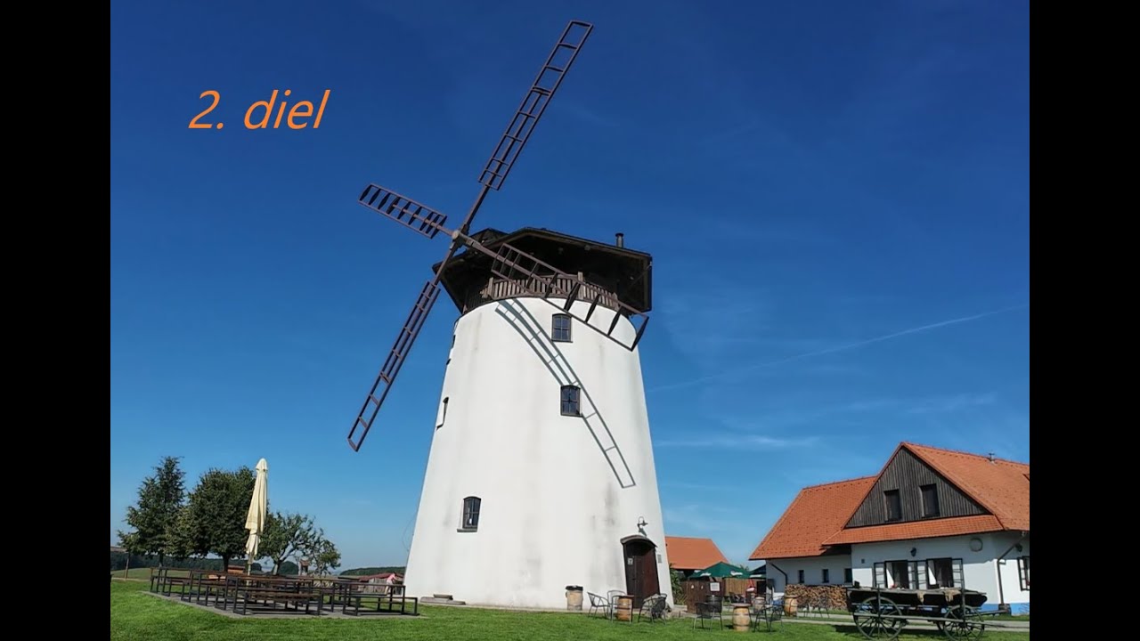 Za veternými mlynmi na Morave - 2 časť, motovýlet 