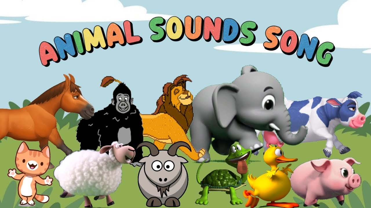 Animal Sounds Song O0301 | Nursery Rhymes | Oink Oink TV