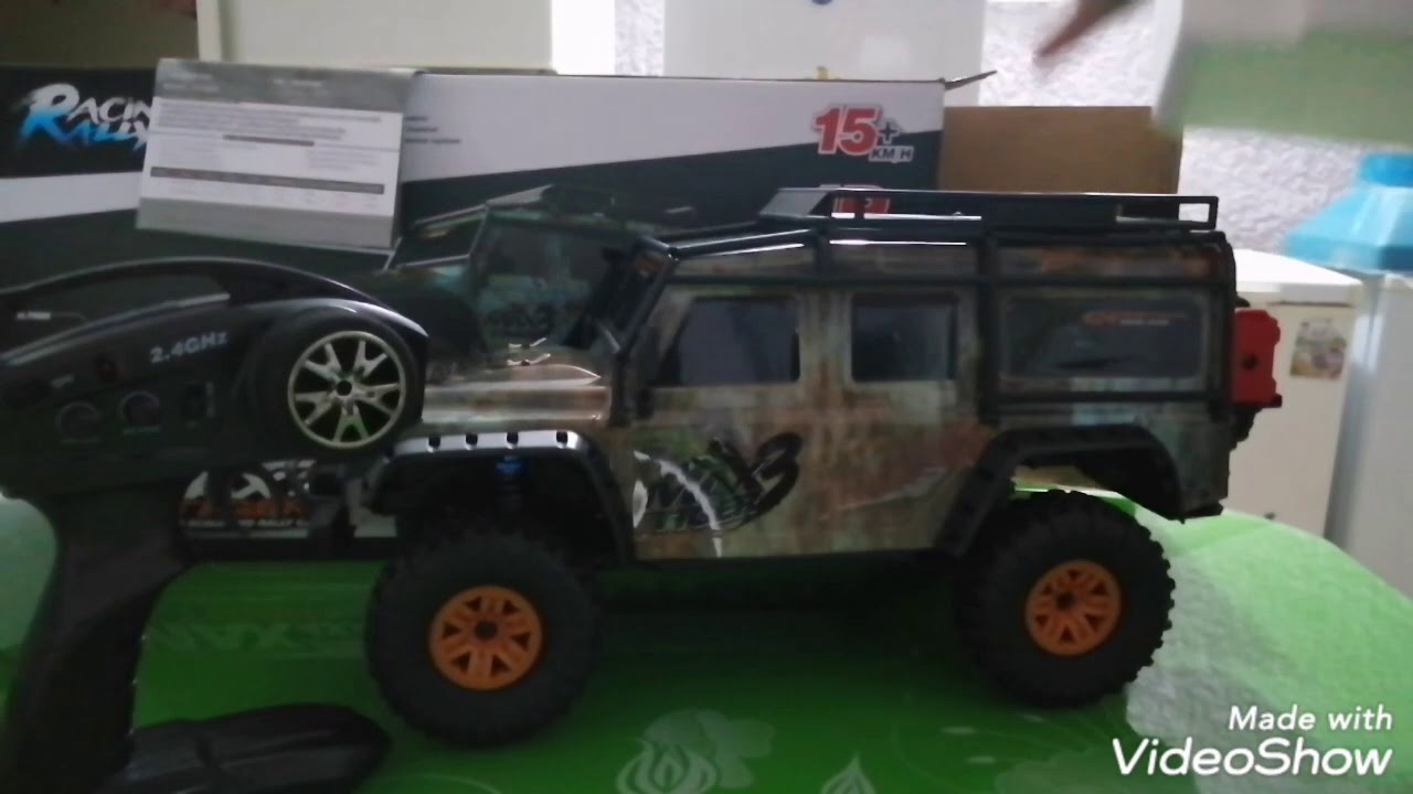 rc car 4x4 tiger max3 HB ZP1001  scale 1/10 unboxing new car