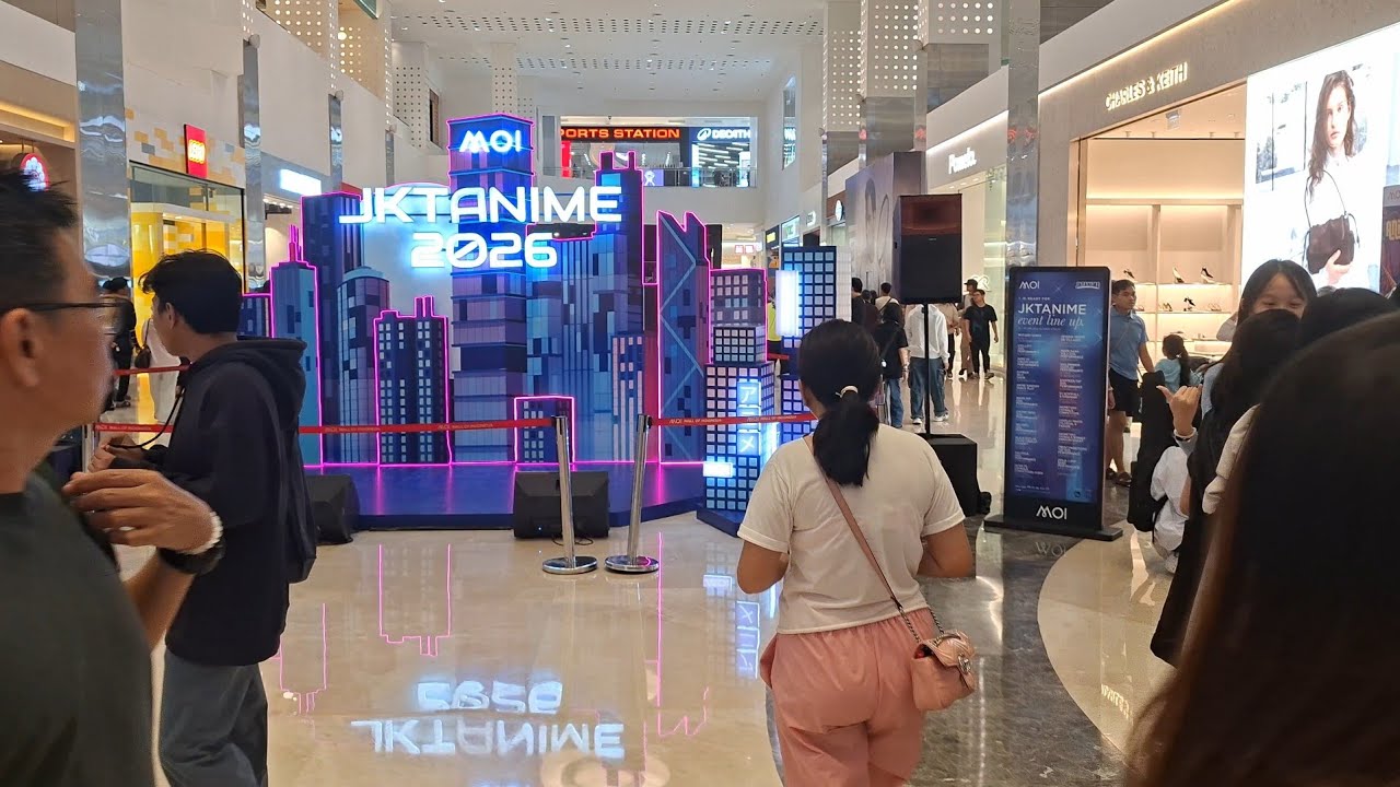 Walking Around Mall Of Indonesia saat JKT Anime 2026 