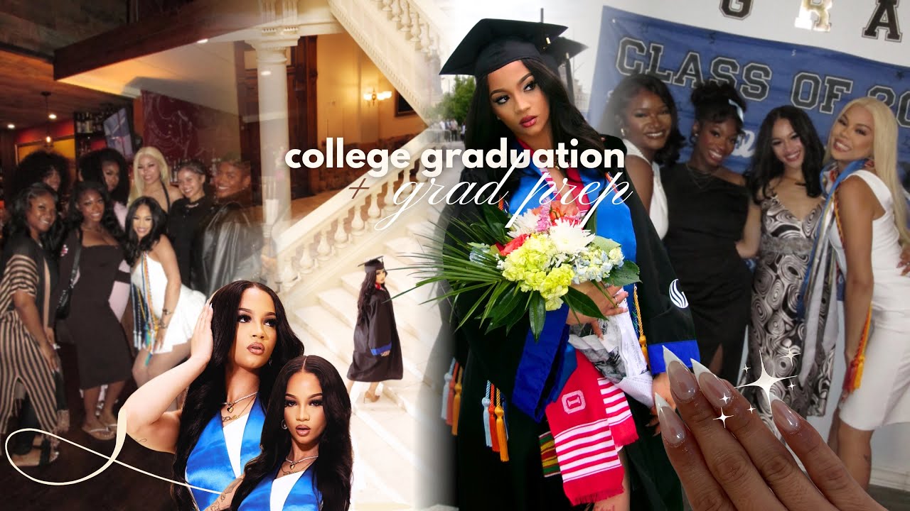 I’M A COLLEGE GRADUATE 🎓 *1st Gen*| grad maintenance + shoot + party & more|CLASS OF 2025|BREYONNA J