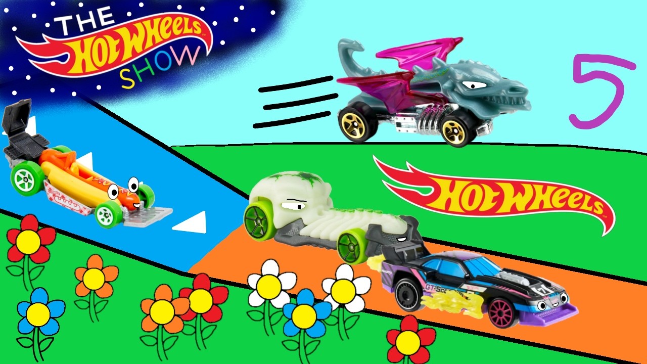 The Hot Wheels Show Episode 5: The first annual Camp Champ race in Cartown. 