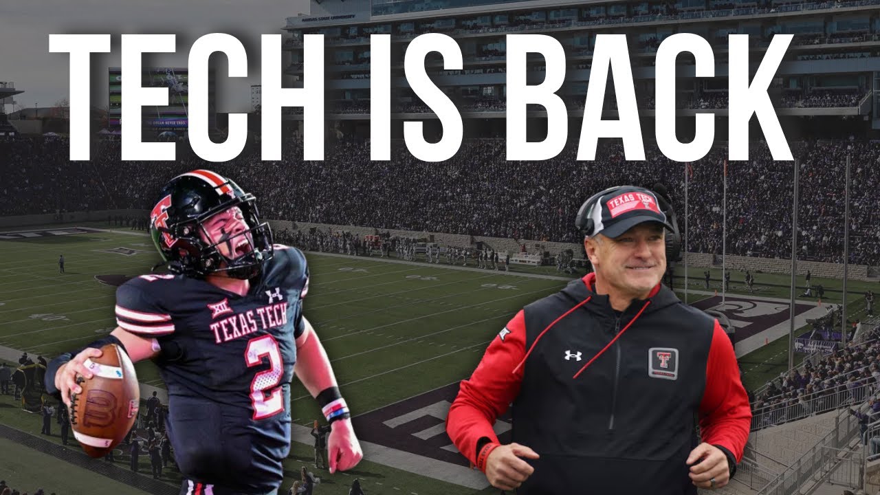 Texas Tech is BACK; Red Raiders Roll K-State; Gameday Coming For BYU-Tech