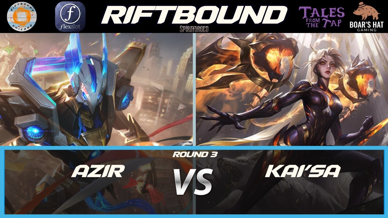 Azir VS Kai'Sa   [Riftbound Gameplay Round 3]