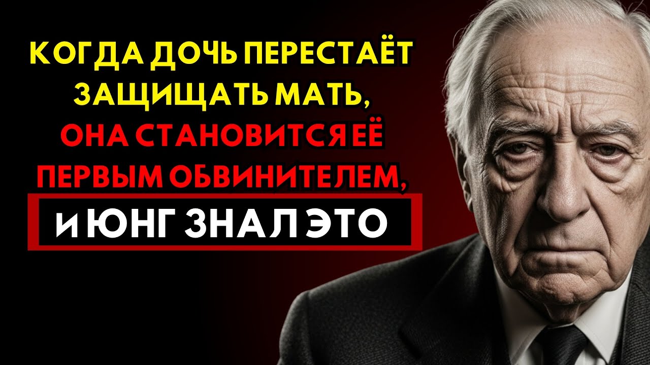 Когда дочь перестаёт защищать мать она становится её первым обвинителем Юнг предупреждал об этом