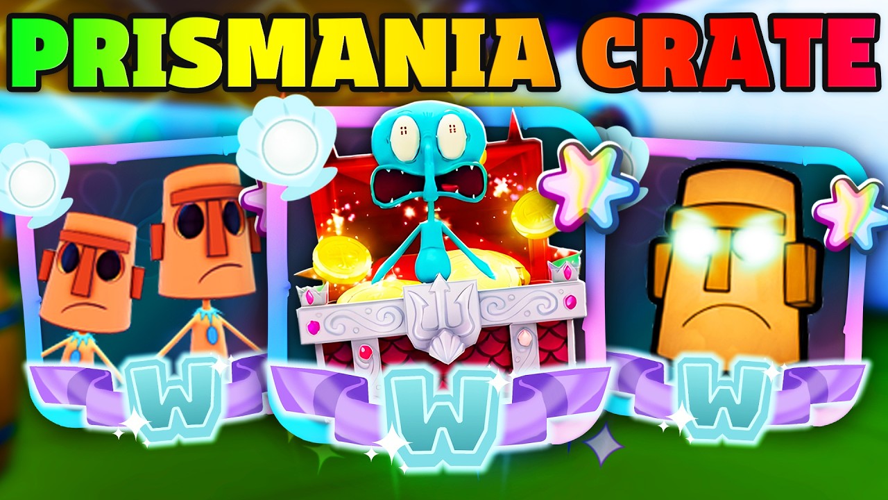 How To Get FREE PRISMANIA CRATE In SpongeBob Tower Defense..