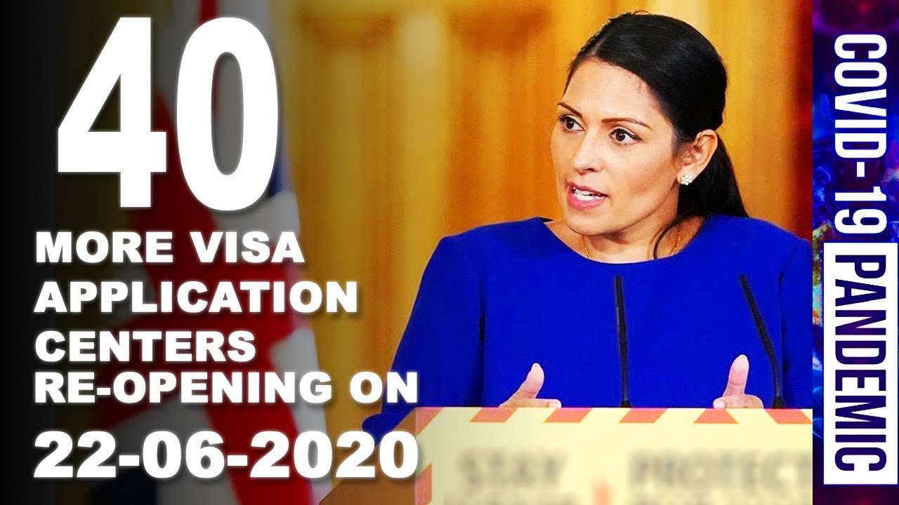 MORE INTERNATIONAL VISA APPLICATION CENTRES (VACS) OPENING FROM 22 JUNE 2020