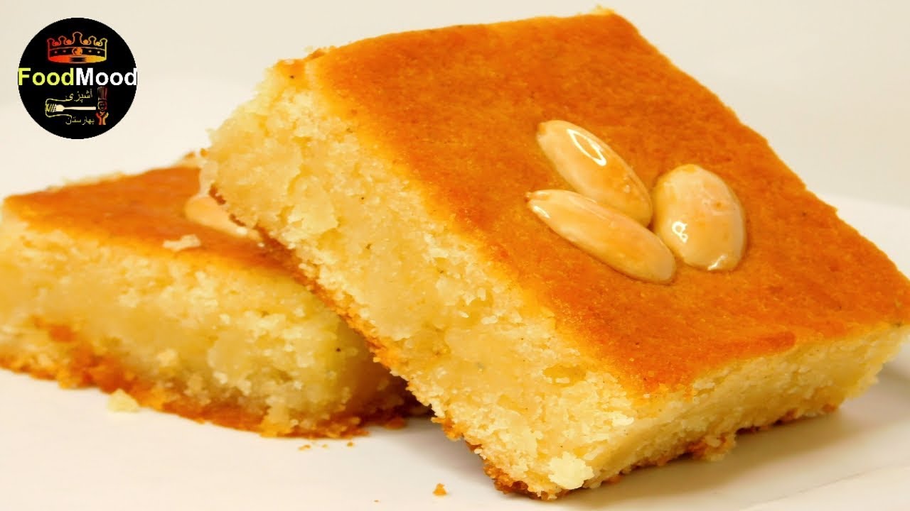 Basbousa/Hareeseh/Nammoura 2019 // طرزتهیه بسبوسه شیرینی خاورمیانه