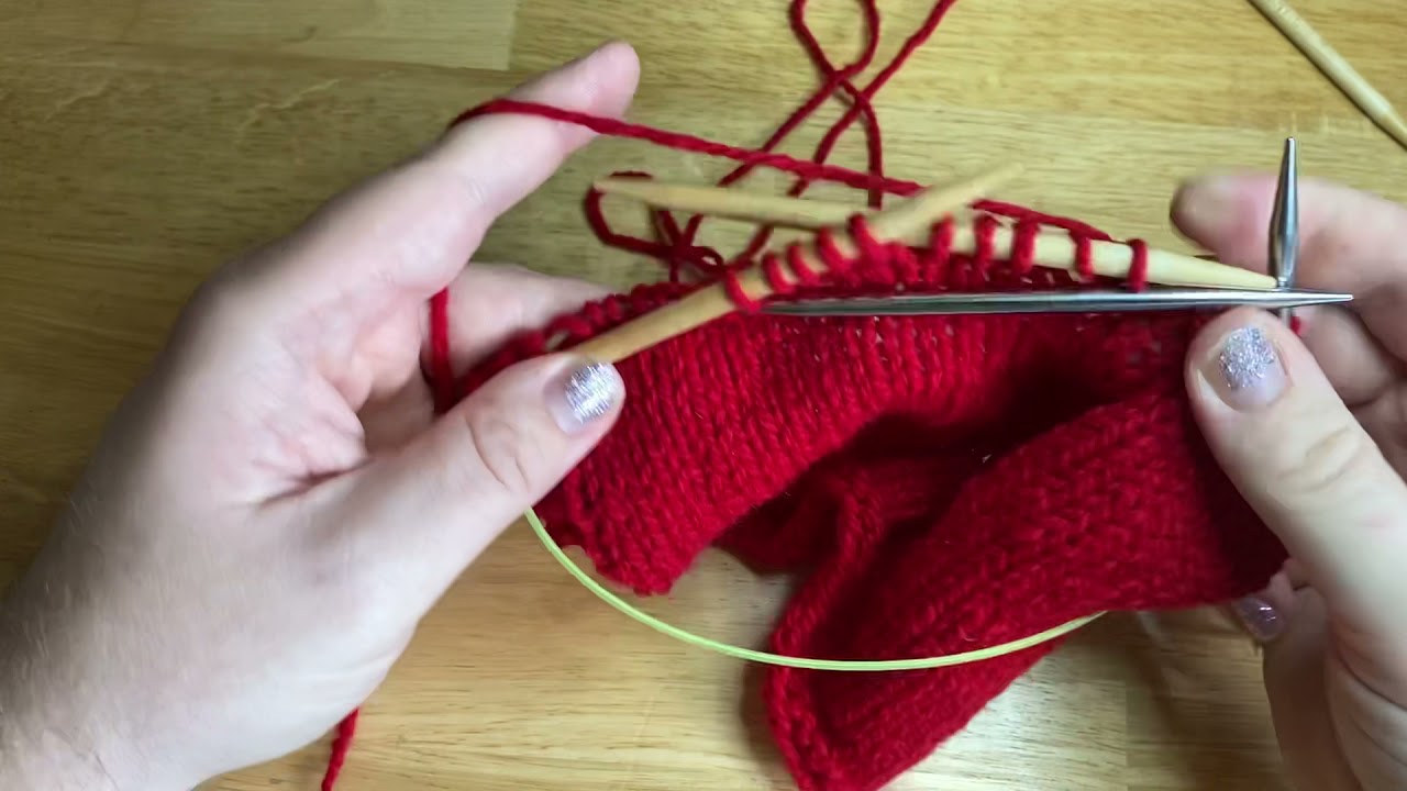 How to Knit an Inverted Box Pleat