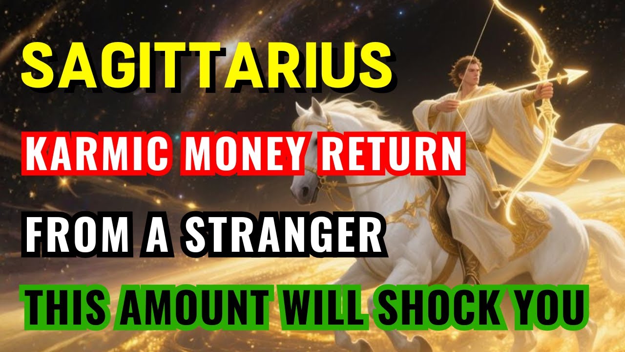 Sagittarius ♐ ⚡ SUDDEN CASH FLOW — THE UNIVERSE USES A STRANGER TO BLESS YOU