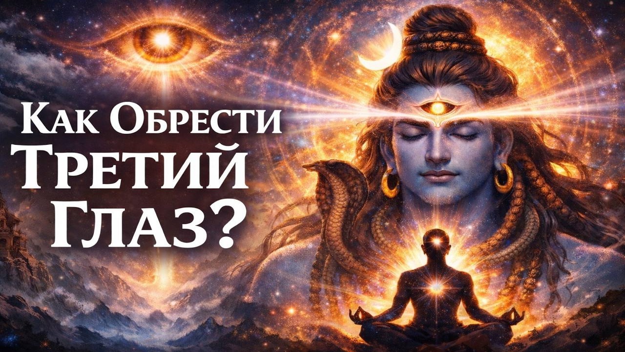 Что СКРЫВАЕТ Третий ГЛАЗ Шивы? Как Его Открыть в Себе и Начать Видеть Больше Других?