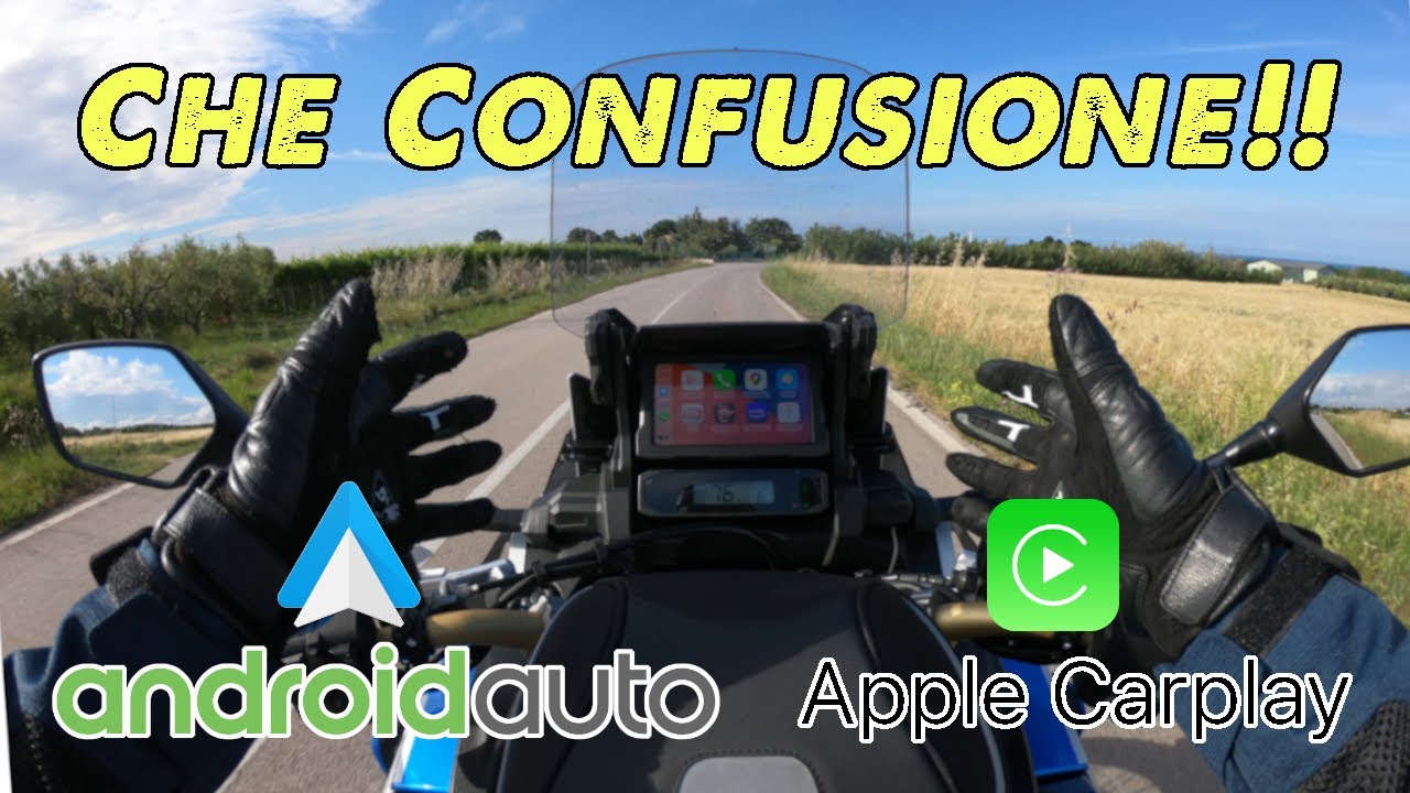 Guida utilizzo e connessione Carplay e Android auto TFT Africa Twin 1100