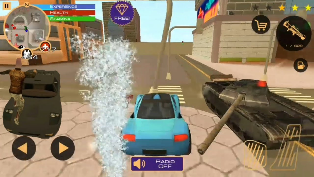 HIT AND RUN 2 🏃‍♂️ #3 grand vegas crime ( by Naxeex Studio ) Android GTA Gameplay