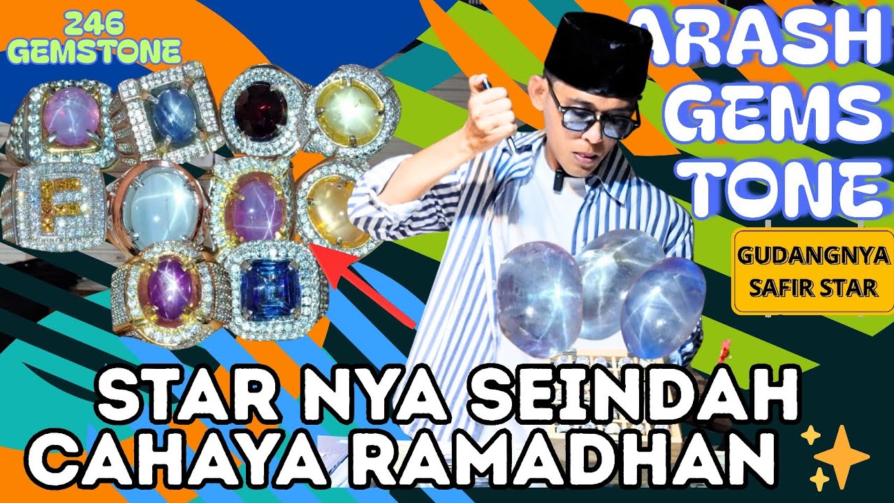 ✅ BONGKAR GUDANG! Waw..Isinya Banyak Safir Star, Kilaunya Seindah Cahaya Ramadhan ✨💎