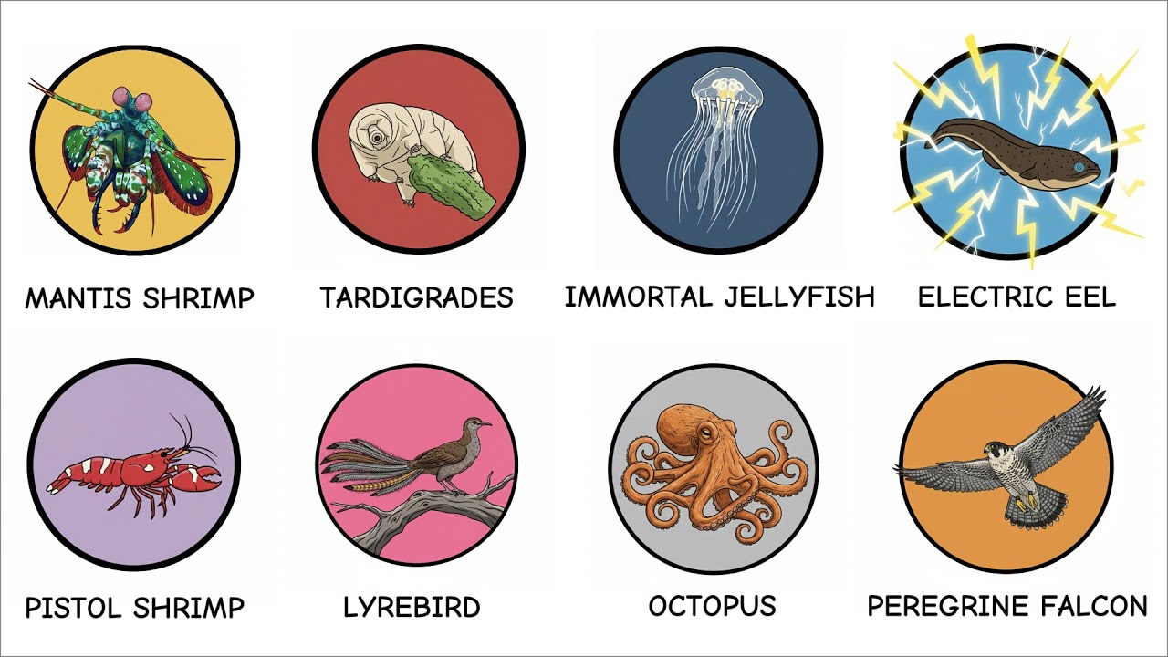 8 Impossible Animal Superpowers Explained in 11 Minutes | Bald Ben Explains