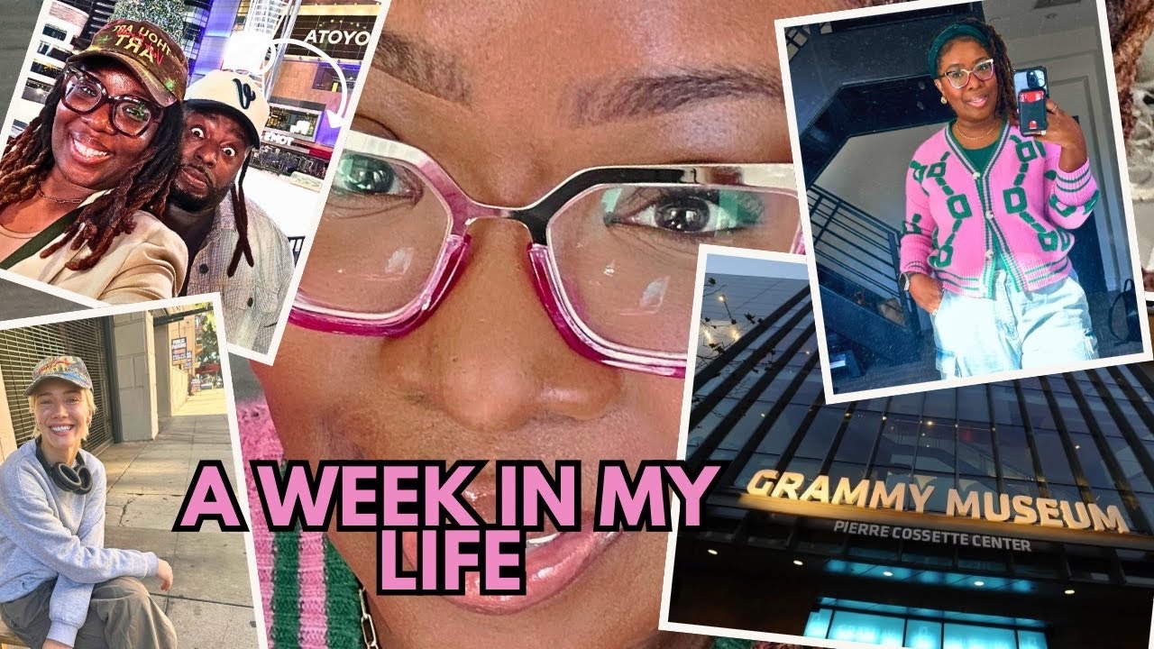 Vlog/LA Live/Fixin’s/ Grammy Museum