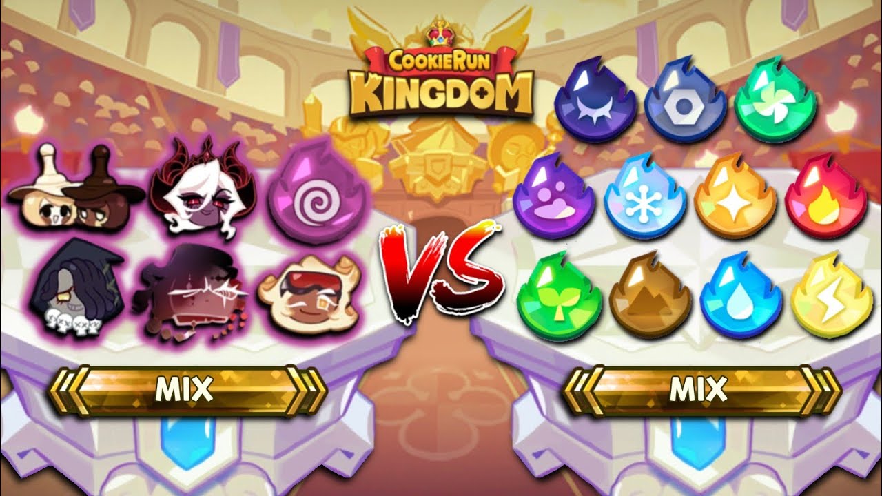 new chaos element team vs the other element teams! ✨