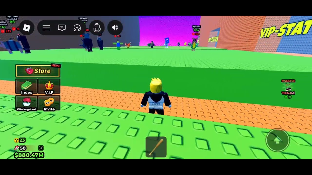 Entkomme den Tsunami mit Brainrots Teil 2 in Roblox