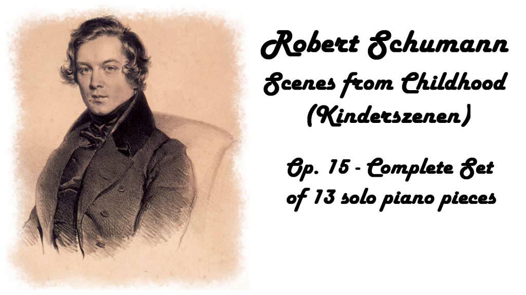 Robert Schumann -  Scenes from Childhood  in 432 Hz tuning (relaxing piano music)