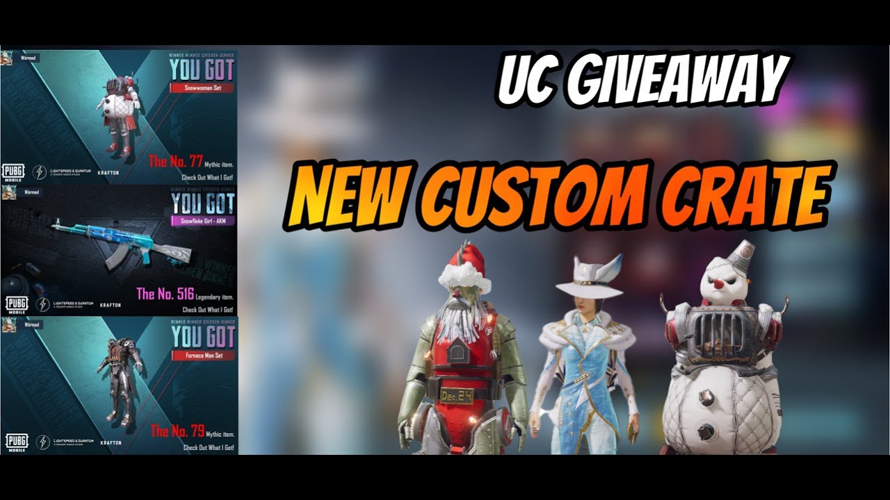 NEW CUSTOM CRATE OPENING PUBG | CUSTOM CRATE OPENING BGMI | CUSTOM CRATE PUBGMOBILE | #pubg #bgmi