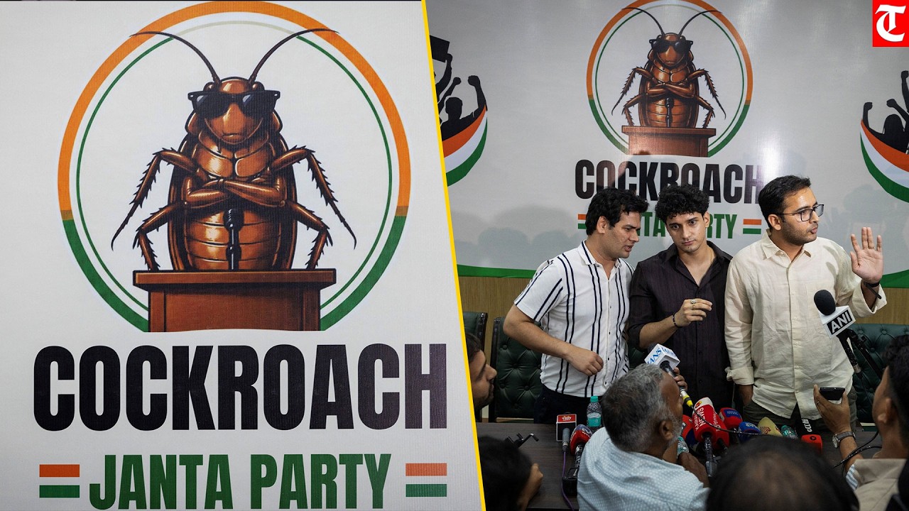 LIVE: Cockroach Janta Party Press Conference in New Delhi Ahead of June 6 Protest | India