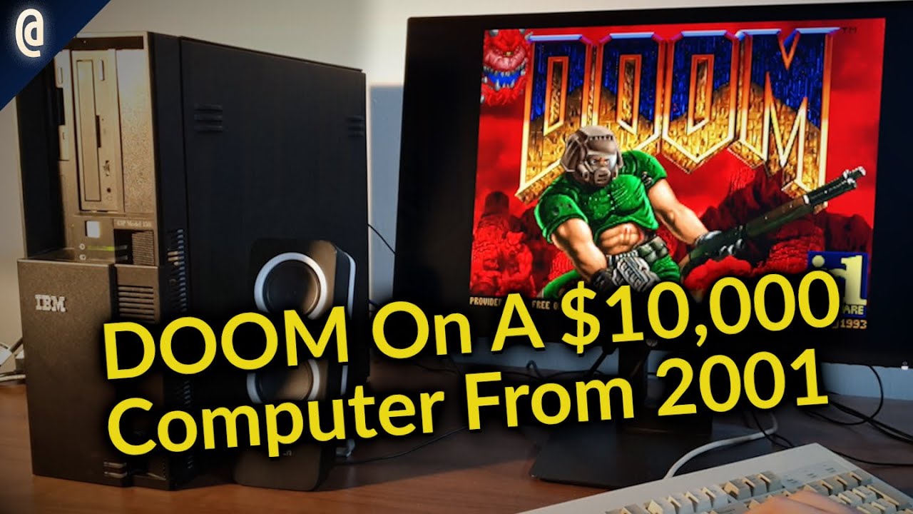 What Does It Take To Run DOOM On A $10,000 IBM RS/6000 From 2001?