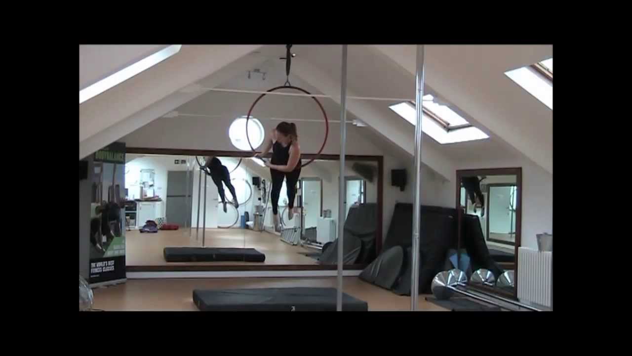 Spin City Aerial Hoop Front Balance Roll Out Ideas