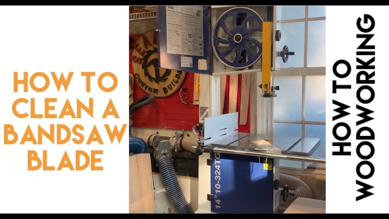 HOW TO Clean a Bandsaw blade